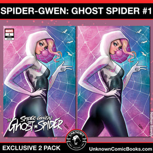 [2 Pack] Spider-Gwen: The Ghost-Spider #1 Unknown Comics Nathan Szerdy Exclusive Var (05/22/2024)