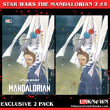 [2 Pack] Star Wars: The Mandalorian Season 2 #5 Unknown Comics Peach Momoko Exclusive Var (10/11/2023)