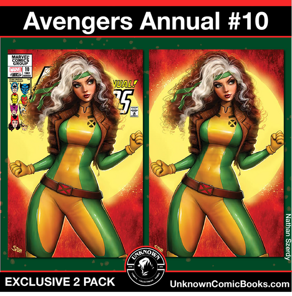 [2 Pack] Avengers Annual #10 Unknown Comics Nathan Szerdy Exclusive Var Facsimile Edition (05/29/2024)