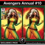 [2 Pack] Avengers Annual #10 Unknown Comics Nathan Szerdy Exclusive Var Facsimile Edition (05/29/2024)