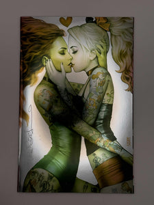 [Signed by Nathan Szerdy] [FOIL] HARLEY QUINN #31 NATHAN SZERDY (616) EXCLUSIVE IVY TATTOO FOIL VIRGIN VAR [IN STOCK]