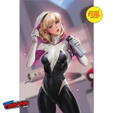 [Foil] Amazing Spider-Man #32 [G.O.D.S.] Unknown Comics Leirix Exclusive NYCC Foil Virgin Var (10/18/2023)