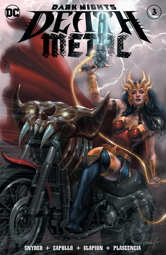 DARK NIGHTS DEATH METAL #3 (OF 6) UNKNOWN COMICS LUCIO PARRILLO EXCLUSIVE VAR (08/12/2020)