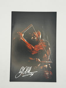 [Signed by Gabriele Dell'Otto] Daredevil #25 VIRGIN Unknown Comics Gabriele Dellotto Exclusive 3Rd Ptg Var [INST]