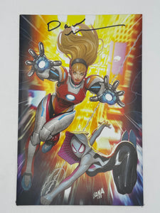 [Signed by David Nakayama] SPIDER-GWEN: GWENVERSE #4 Virgin DAVID NAKAYAMA Exclusive VAR