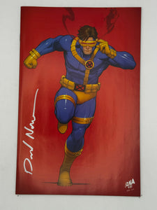 [Signed by David Nakayama] X-MEN #4 VIRGIN RED UNKNOWN COMICS DAVID NAKAYAMA EXCLUSIVE 5 YEAR ANNIVERSARY VAR