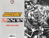 JUGGERNAUT #1 (OF 5) UNKNOWN COMICS MICO SUAYAN EXCLUSIVE B&W VIRGIN VAR DX (09/23/2020)