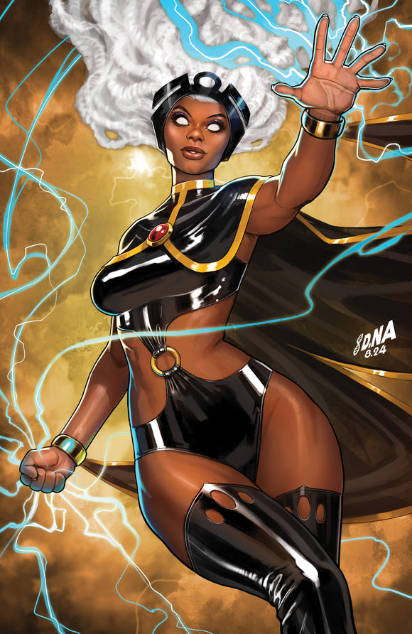 [SIGNED W/ COA] STORM #1 UNKNOWN COMICS DAVID NAKAYAMA EXCLUSIVE VIRGIN VAR SIGNED BY DAVID NAKAYAMA [IN STOCK]