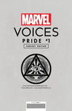 MARVELS VOICES PRIDE #1 UNKNOWN COMICS TYLER KIRKHAM EXCLUSIVE VIRGIN VAR (06/23/2021)