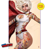 [Signed by Nathan Szerdy] POWER GIRL #1 NATHAN SZERDY (616) EXCLUSIVE FOIL NYCC VIRGIN VAR [IN STOCK]