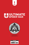 [Signed by Hickman] Ultimate Spider-Man #1 B&W CON VIRGIN Unknown Comics Matrazzo Exclusive Var [INST] 3rd PTG
