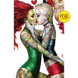 [Signed by Nathan Szerdy] [FOIL] HARLEY QUINN #31 NATHAN SZERDY (616) EXCLUSIVE IVY TATTOO FOIL VIRGIN VAR [IN STOCK]