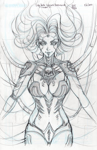 Lady Death: Cybernetic Desecration #1 (Cover - Layout)