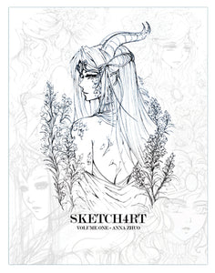 SKETCH4RT B&W Artbook (Collector's Edition) LTD 100