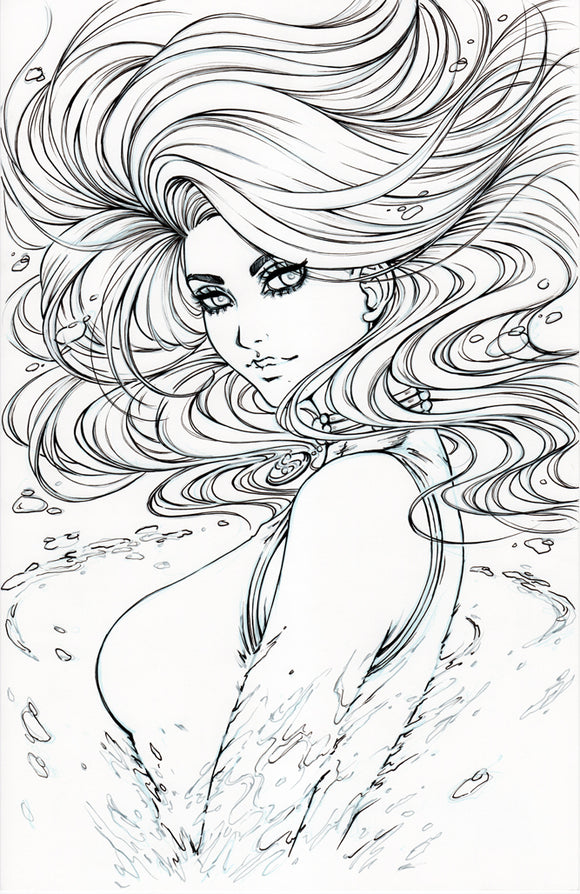 Fathom: The Core #1 (2021) Original (Cover - Ink)