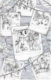 Stanley The Snowman #1 Original (Cover - Layout & Ink Set)